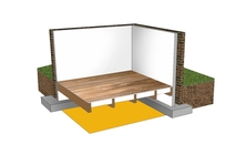 Fußbodenisolierung styropor