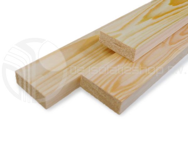 Fichtenholz Stofflatten Gehobelt 4790x45x15mm Dammstoffshop